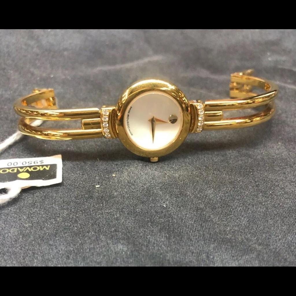 Lady Movado Diamond Mother Of Pearl
